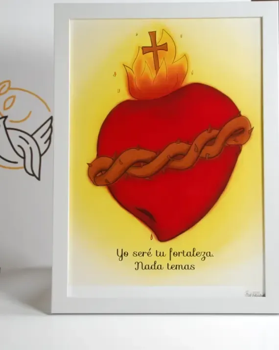 Lámina Sagrado Corazón de Jesús