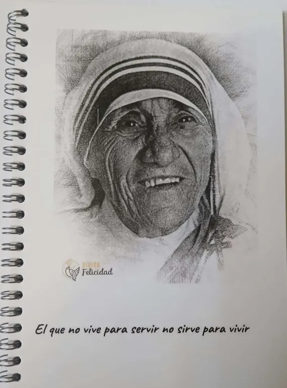 Cuaderno Madre Teresa