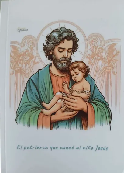 Cuaderno "San José con el niño Jesús"